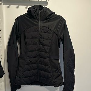 Lululemon Down for it All jacket - size 6 - Black